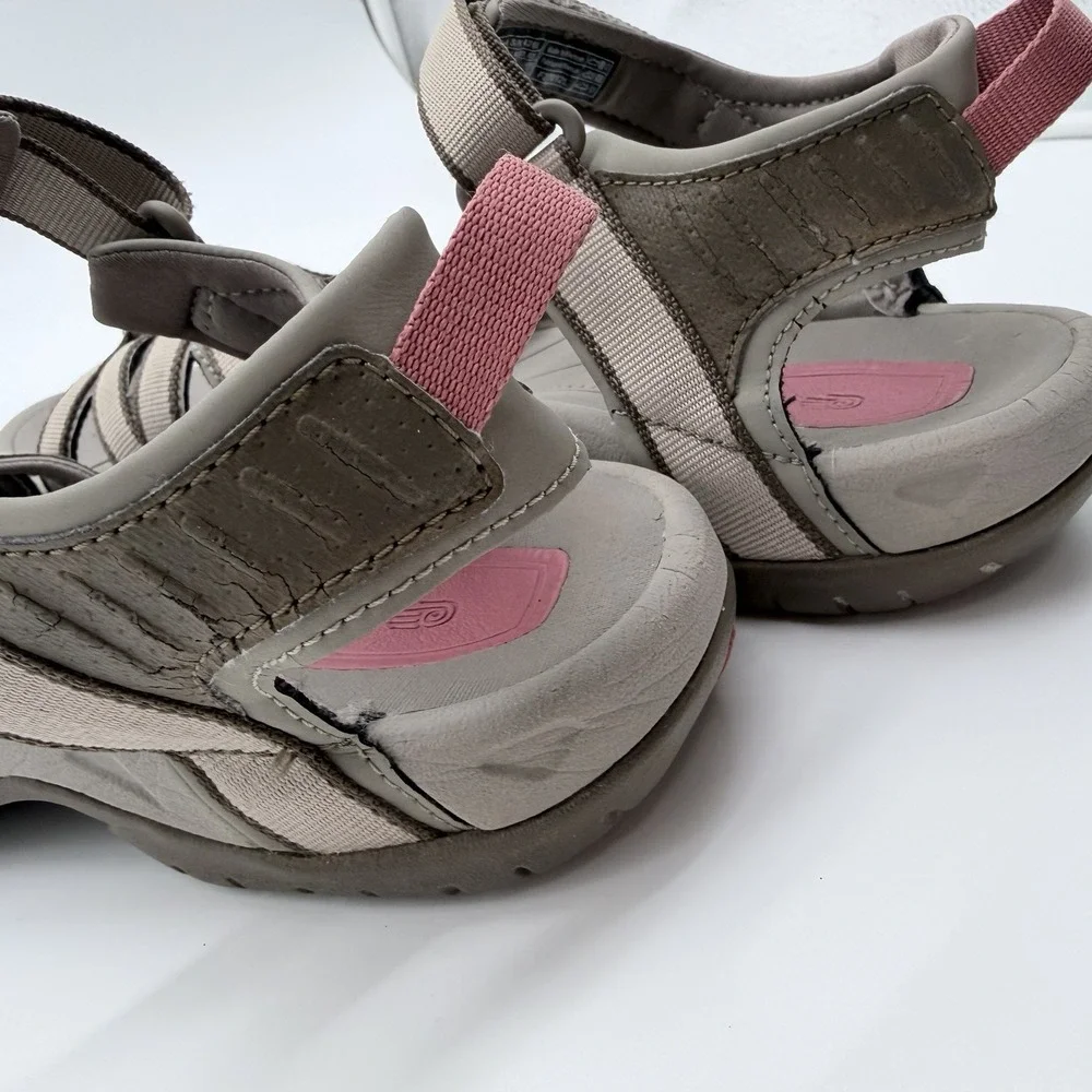 Teva Tirra Slingback Sandal Comfort Hiking Outdoor Sport Brown Pink Women's 11